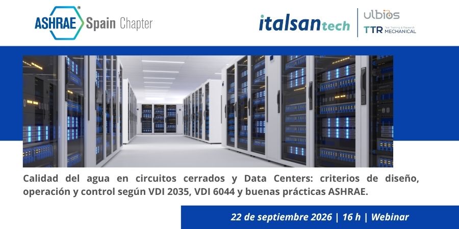 Webinar ashrae ulbios italsantech data centers